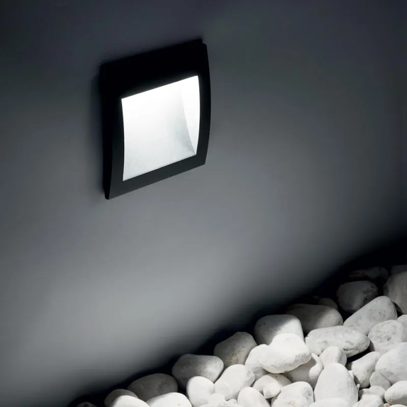 Aplica Scara Ideal Lux Wire Ap Big Antracite Led, Antracit, 255514, Italia