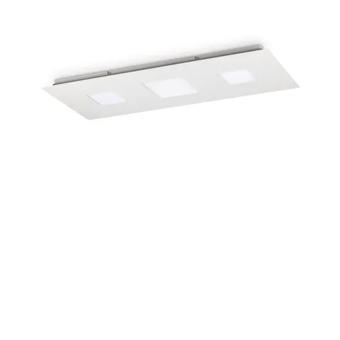 Plafoniera Ideal Lux Relax Pl D090  Led, Alb Mat, 255934, Italia