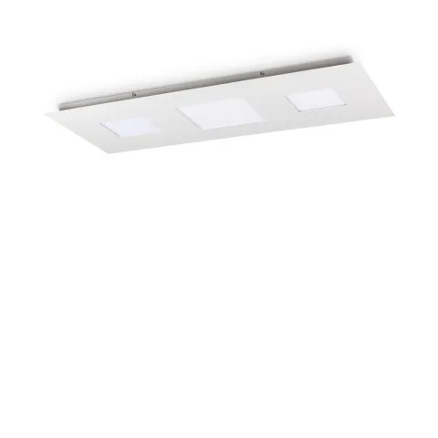 Plafoniera Ideal Lux Relax Pl D110  Led, Alb Mat, 255941, Italia