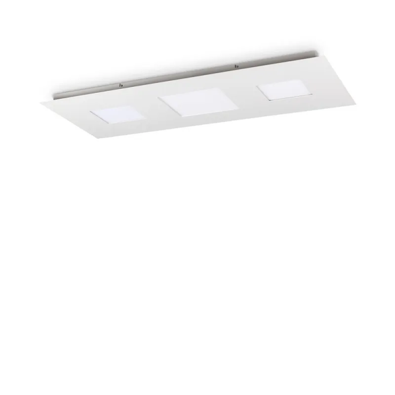Plafoniera Ideal Lux Relax Pl D110  Led, Alb Mat, 255941, Italia