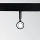 Downlight pe Sina Magnetica Ideal Lux Ego Track Single 03W 3000K Bk Led, Negru, 257617, Italia