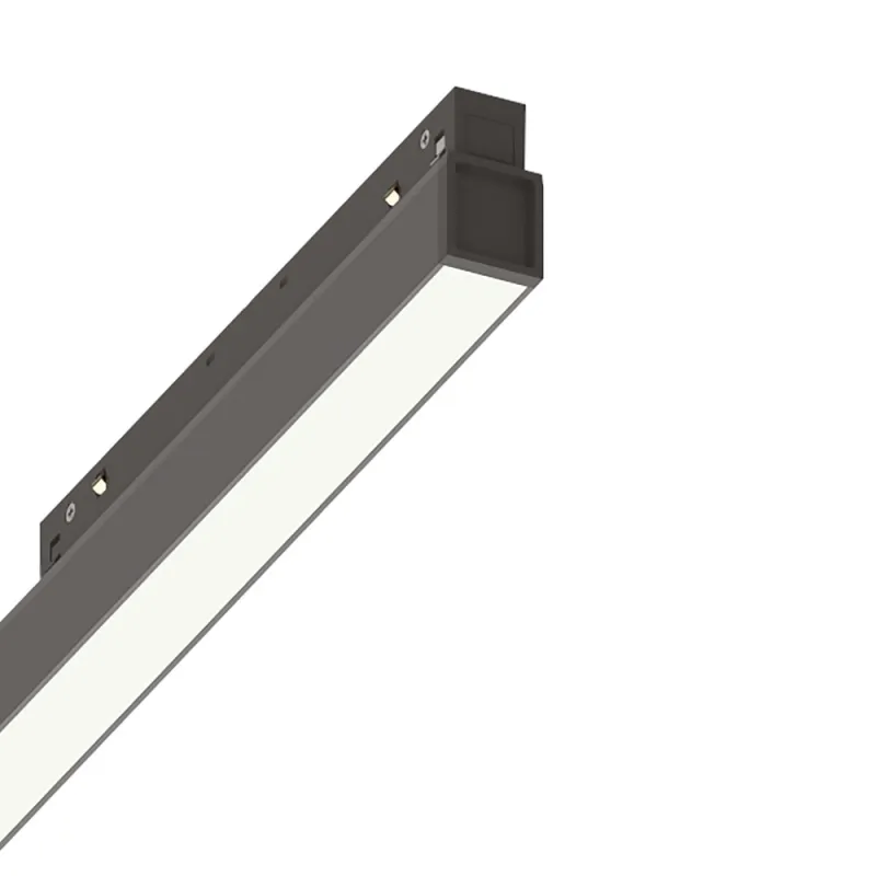 Downlight pe Sina Magnetica Ideal Lux Ego Wide 26W 3000K Bk Led, Negru, 257730, Italia