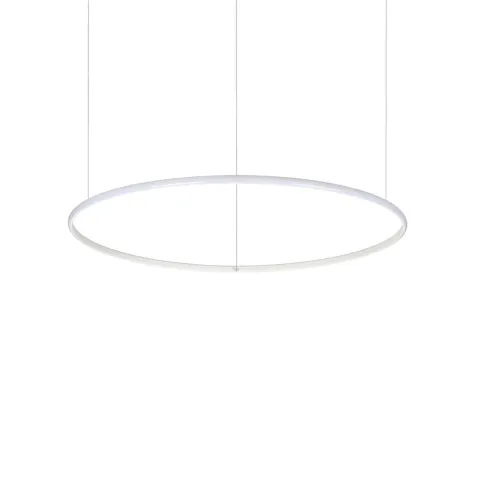 Suspensie Ideal Lux Hulahoop Sp D080 Led, Alb, 258768, Italia