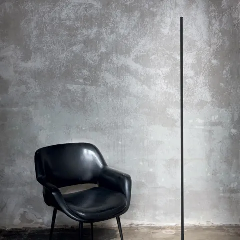 Lampadar Ideal Lux Yoko Pt Nero Led, Negru, 258904, Italia