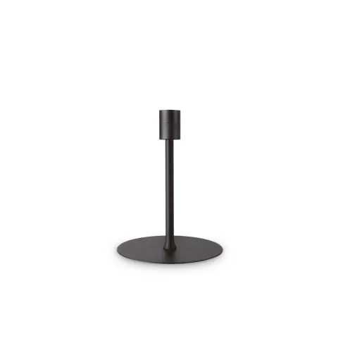 Veioza Ideal Lux Set Up Mtl Small Nero E27, Negru, 259871, Italia