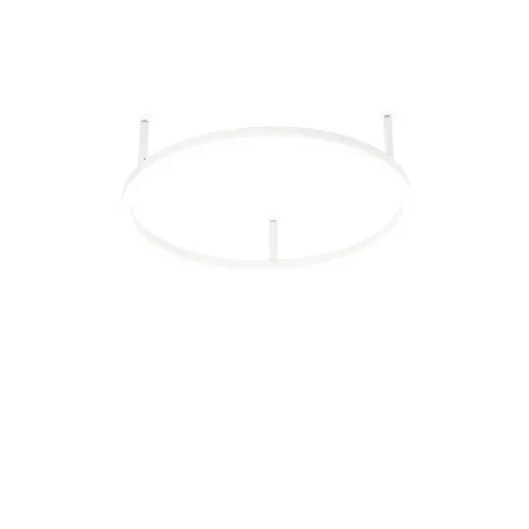 Lustra Plafon Ideal Lux Oracle Slim Pl D050 Round Wh 3000K LED, Alb, 265971, Italia