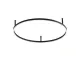 Candelabru Ideal Lux Oracle Slim Pl D070 Round Bk 3000K LED, Negru, 266008, Italia