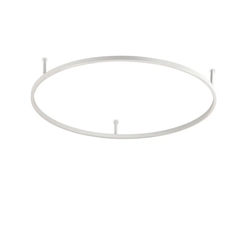 Lustra Plafon Ideal Lux Oracle Slim Pl D090 Round Wh 3000K LED, Alb, 266015, Italia