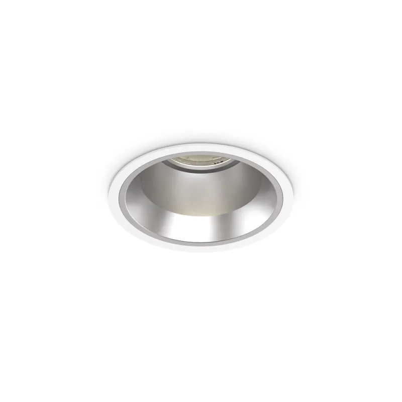 Downlight Incastrat Circular Ideal Lux Off Fi 15W 4000K Wh LED, Alb, 266503, Italia