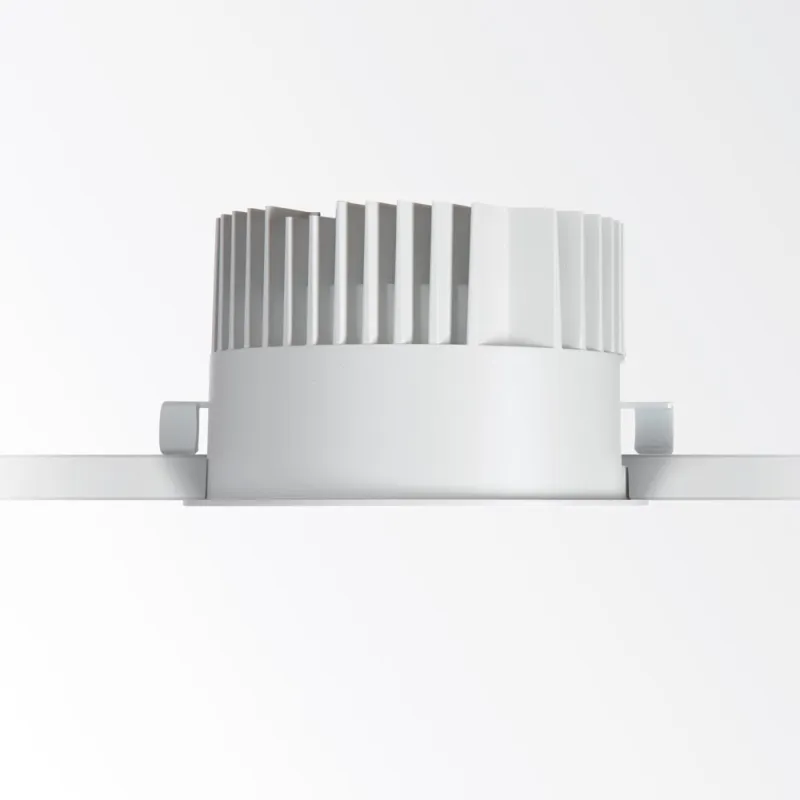 Downlight Incastrat Circular Ideal Lux Off Fi 28W 3000K Wh LED, Alb, 266510, Italia