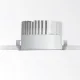 Downlight Incastrat Circular Ideal Lux Off Fi 28W 3000K Wh LED, Alb, 266510, Italia