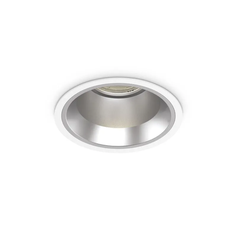 Downlight Incastrat Circular Ideal Lux Off Fi 28W 3000K Wh LED, Alb, 266510, Italia