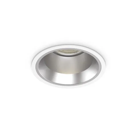 Downlight Incastrat Circular Ideal Lux Off Fi 28W 4000K Wh LED, Alb, 266527, Italia