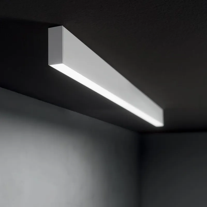 Modul Plafoniera Ideal Lux Steel Wide Wh 3000K LED, Alb, 267128, Italia