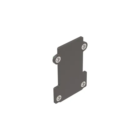 Accesoriu Terminal Sina Ideal Lux Ego End Cap Recessed Senza Foro Bk Negru, 267203, Italia