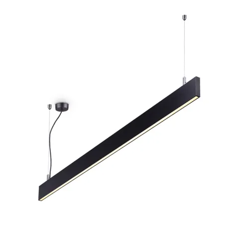 Suspensie Tehnica Ideal Lux Linus Sp Bk 4000K Led, Negru, 268217, Italia
