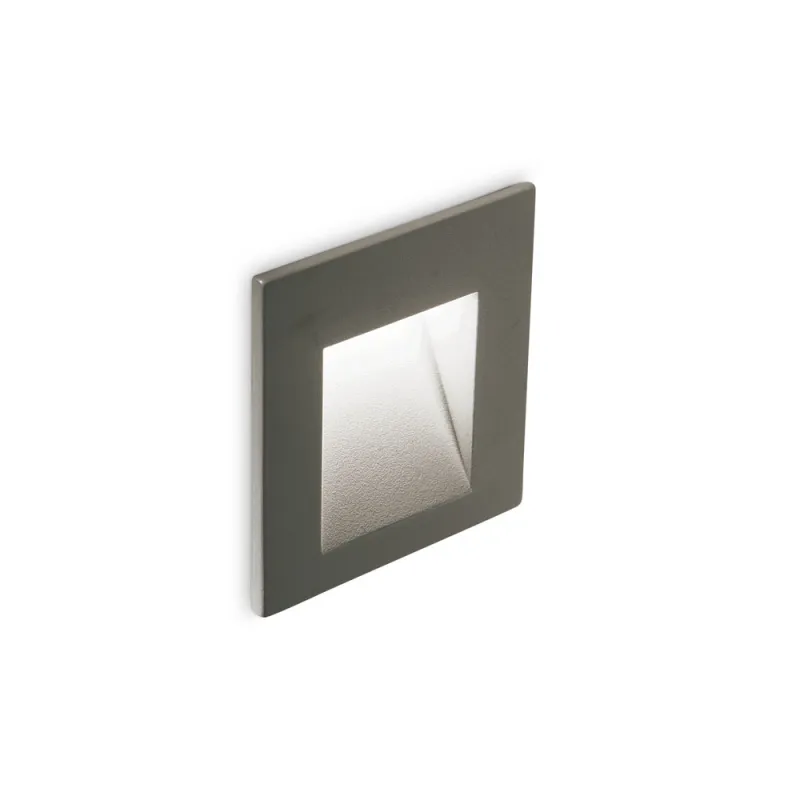 Aplica Incastrata Scara Ideal Lux Bit Antracite 3000K Led, Antracit, 269009, Italia