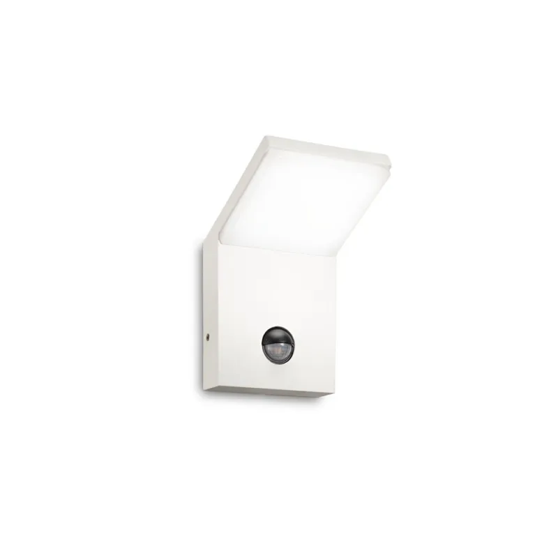 Aplica Exterior Ideal Lux Style Ap Sensor Bianco 3000K Led, Alb, 269146, Italia