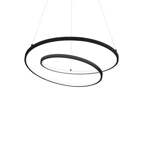 Suspensie Ideal Lux Oz Sp D60 Nero Led, Negru, 269436, Italia