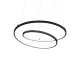 Suspensie Ideal Lux Oz Sp D60 Nero Led, Negru, 269436, Italia