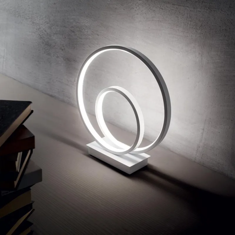 Veioza Ideal Lux Oz Tl Bianco Led, Alb, 269474, Italia