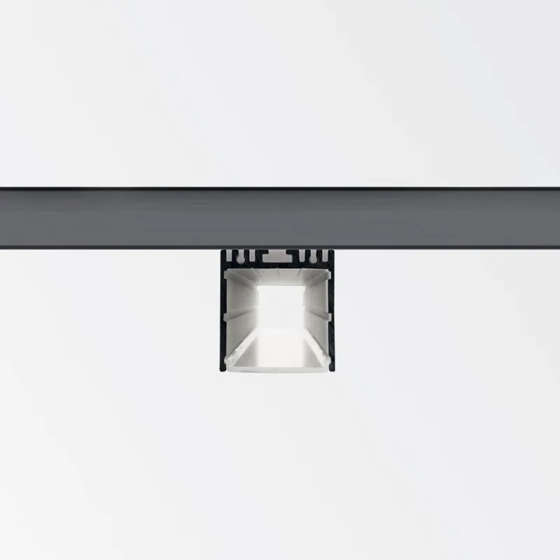 Profil Banda Led Ideal Lux Vision Trimless Profilo 2000 Mm Bk Negru, 270517, Italia