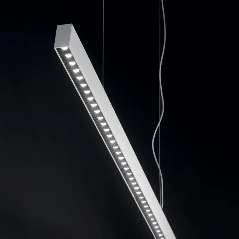 Suspensie Tehnica Ideal Lux Office Sp 3000K Wh Led , Alb, 271194, Italia