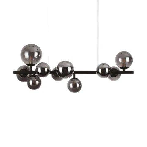 Candelabru Ideal Lux Perlage Sp10 Nero G9, Negru, 271408, Italia