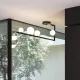 Lustra Plafon Ideal Lux Birds Pl5 G9, Negru, 273631, Italia