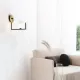 Aplica Ideal Lux Birds Ap1 G9, Negru, 273655, Italia