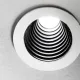 Downlight Incastrat Circular Ideal Lux One 2W D2,5 LED, Negru, 274775, Italia