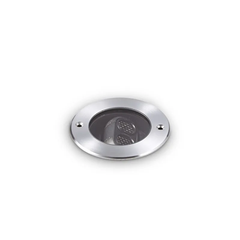 Spot Podea Ideal Lux Taurus Pt 05W LED, Crom, 277004, Italia