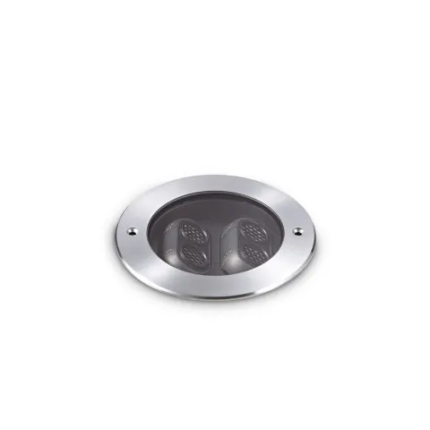 Spot Podea Ideal Lux Taurus Pt 10W LED, Crom, 277011, Italia
