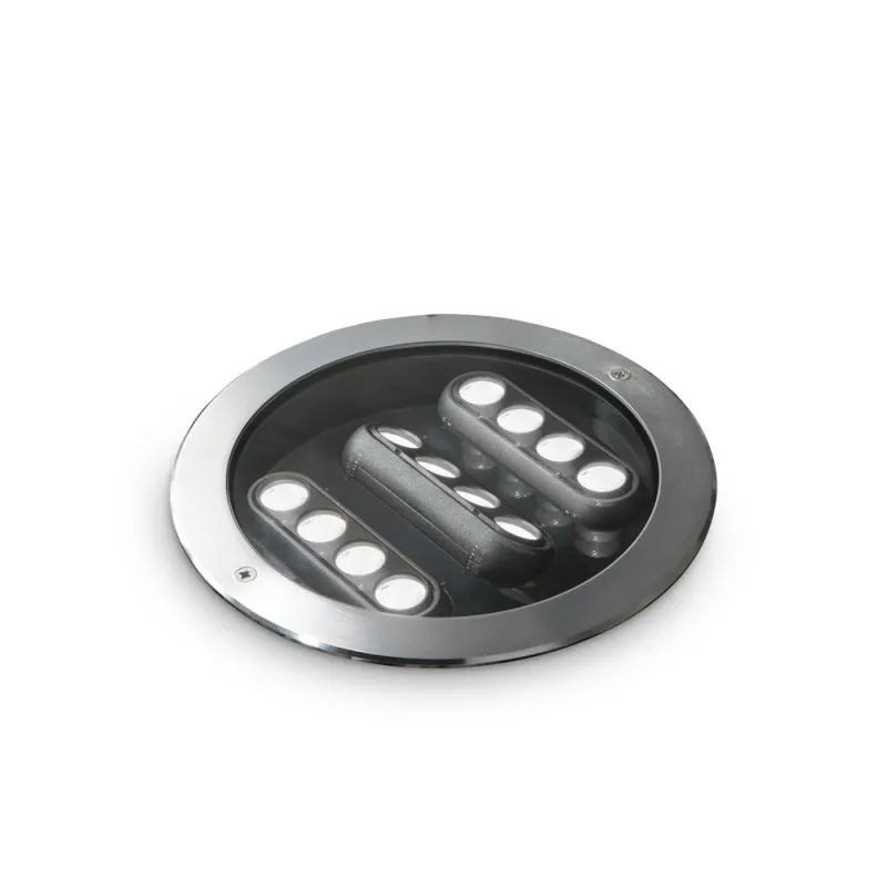Spot Exterior Ideal Lux Taurus 20W Led, Argintiu, 277035, Italia
