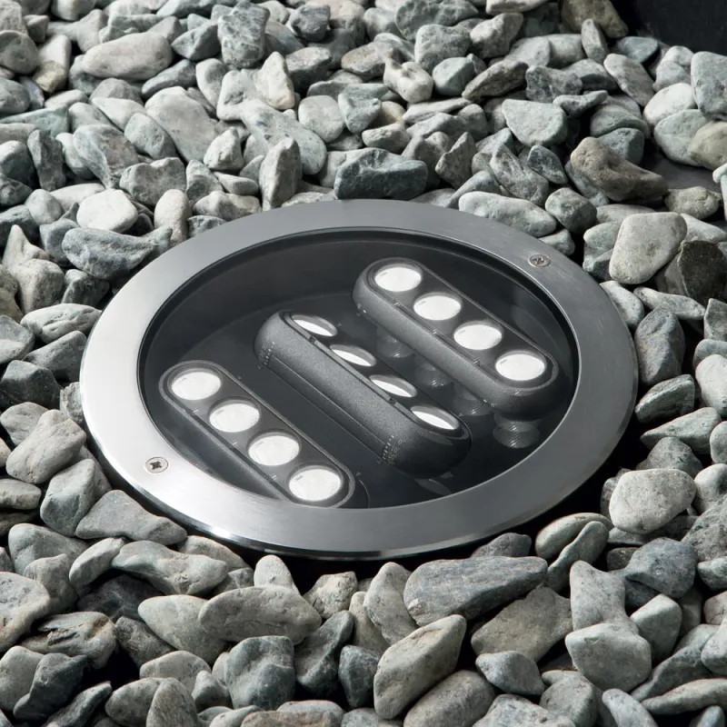 Spot Exterior Ideal Lux Taurus 20W Led, Argintiu, 277035, Italia