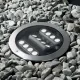 Spot Exterior Ideal Lux Taurus 20W Led, Argintiu, 277035, Italia