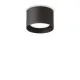 Plafoniera Ideal Lux Spike Pl1 Nero GX53, Negru, 278704, Italia