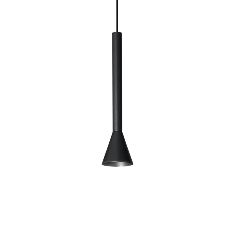Pendul Ideal Lux Diesis Sp Nero LED, Negru, 279770, Italia