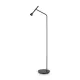 Lampadar Ideal Lux Diesis Pt Nero LED, Negru, 279800, Italia