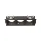 Accesoriu Ideal Lux Bento Frame Square Triple Bk Negru, 280240, Italia