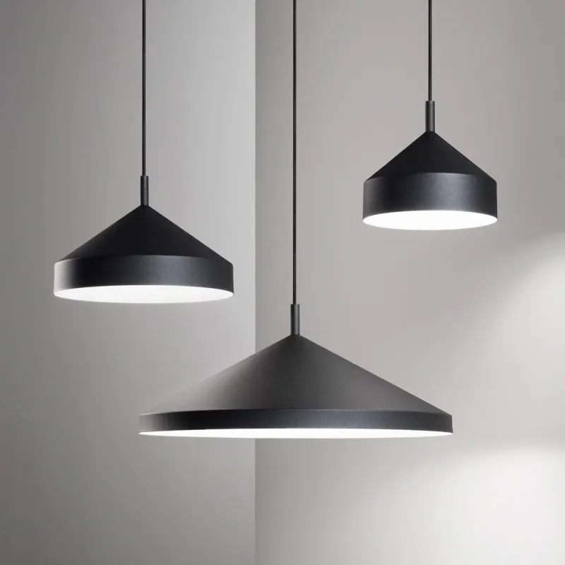 Pendul Ideal Lux Yurta Sp1 D21 Nero E27, Negru, 281568, Italia