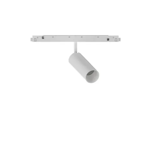 Downlight pe Sina Magnetica Ideal Lux Ego Track Single 12W 3000K On-Off Wh LED, Alb, 282992, Italia