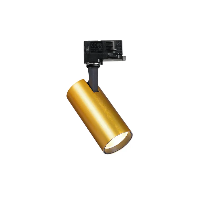 Downlight pe Sina 3 Faze Fox 15W Cri80 3000K On-Off Gd LED, Negru, 283937, Ideal Lux Italia