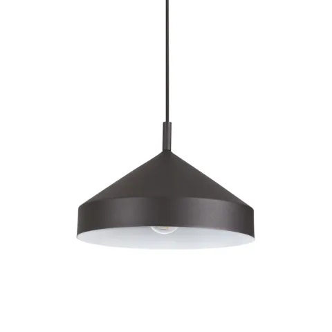 Pendul Ideal Lux Yurta Sp1 D30 Nero E27, Negru, 285139, Italia