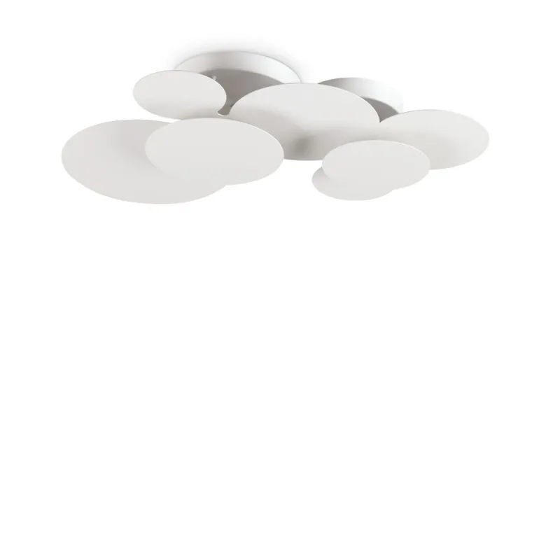 Plafoniera Ideal Lux Cloud Pl D70 LED, Alb, 285207, Italia