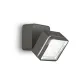 Downlight Aplicat Patrat Ideal Lux Omega Ap Square Antracite 4000K LED, Antracit, 285511, Italia