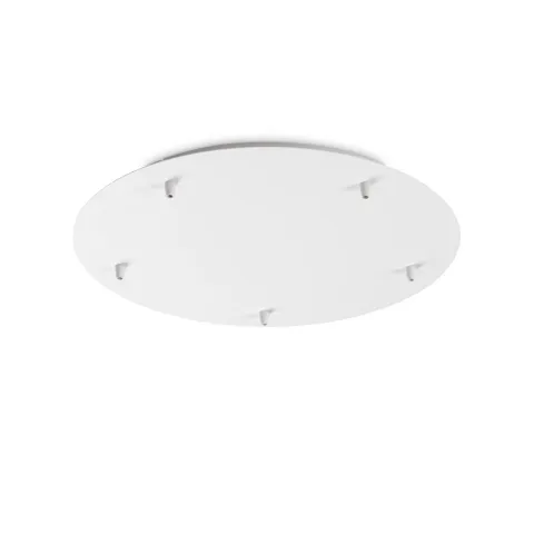 Baza pt Suspensie Rosone Standard 5 Luci Bianco Alb, 285634, Ideal Lux Italia