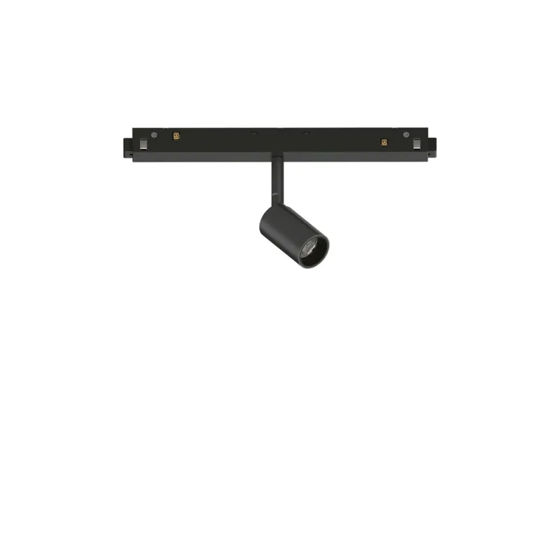 Downlight pe Sina Magnetica Ideal Lux Ego Track Single 03W 3000K Dali Bk LED, Negru, 286396, Italia