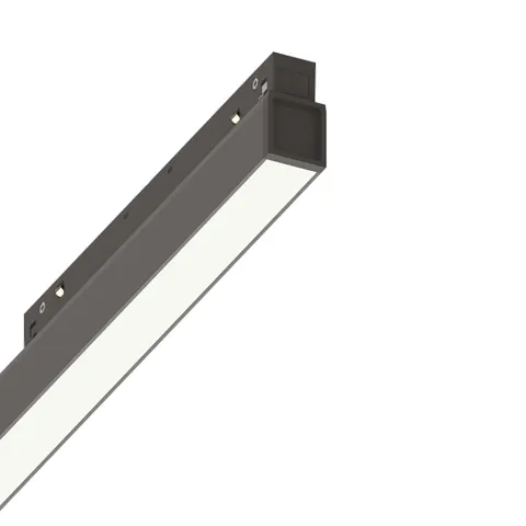 Downlight pe Sina Magnetica Ideal Lux Ego Wide 13W 3000K Dali Bk LED, Negru, 286518, Italia