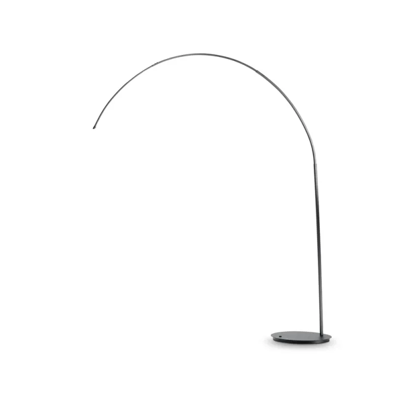 Lampadar Ideal Lux Dorsale Mpt1 Nero E27, Negru, 286679, Italia